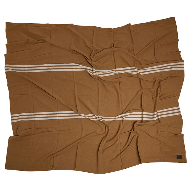 Pony Rider New Yorker XL blanket 255 x 240cm toffee