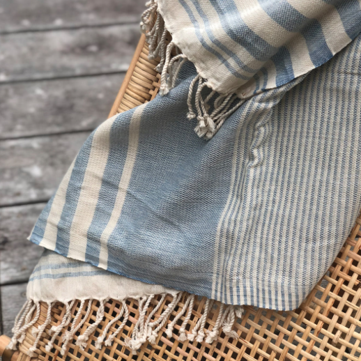 Mykonos Turkish towel navy