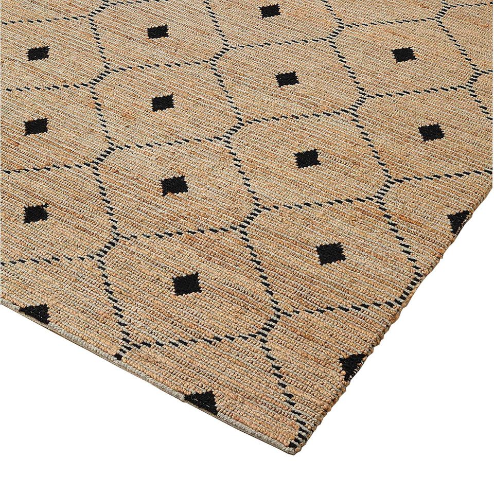 Weave Denali wool & jute rug sandstorm