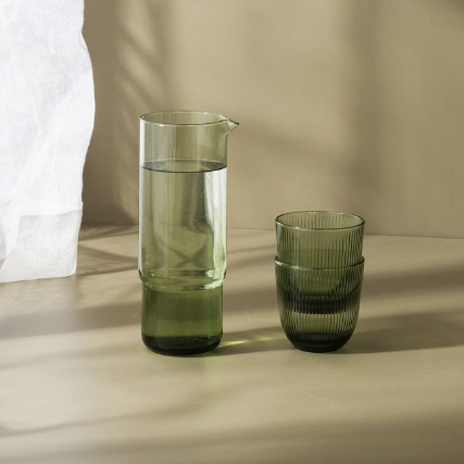 Rib tumbler olive