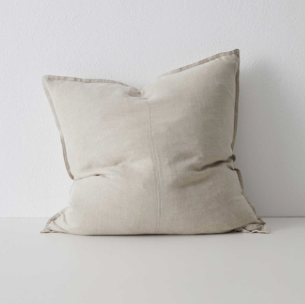 Como linen cushion cover linen 50cm