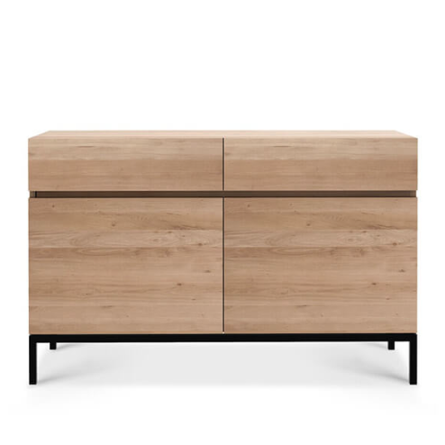 Oak ligna 2-door sideboard 110cm long