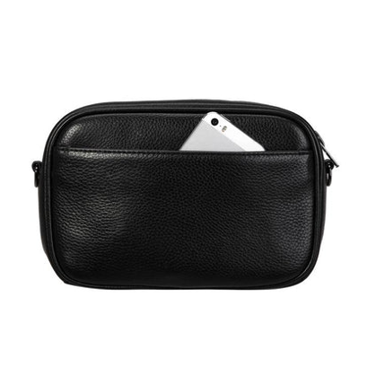 Status Anxiety plunder leather bag black
