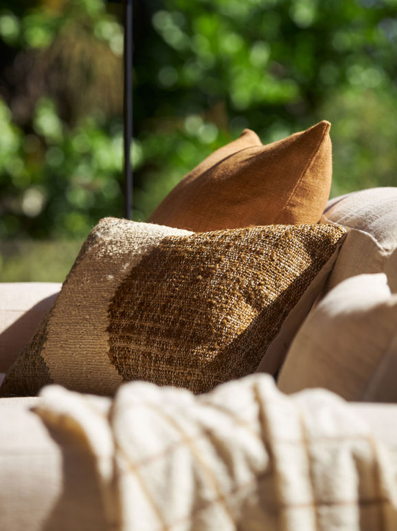 Shoal handwoven cushion cover 60 x 40cm