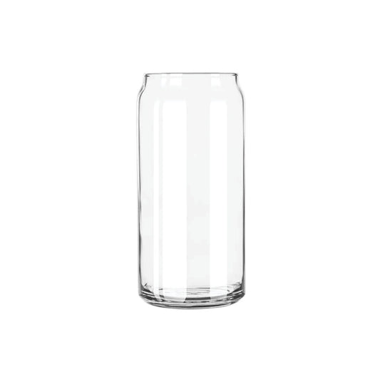 Tall clear drinking glass 590ml