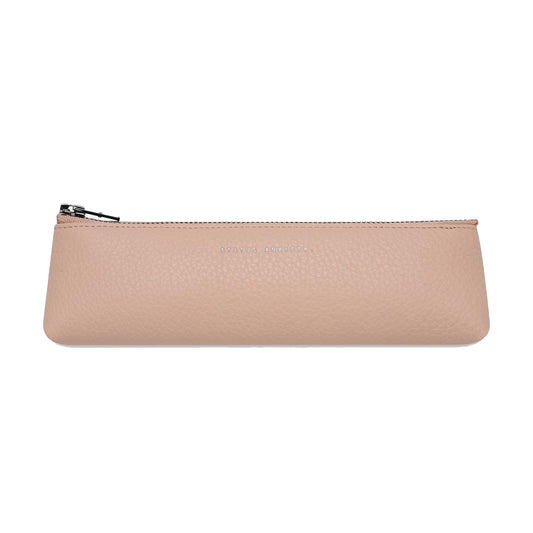 Status Anxiety small leather makeup  case pink