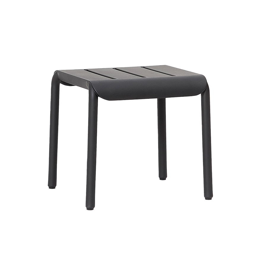 Otto outdoor side table black