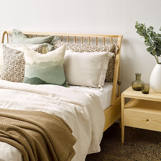 Altitude linen cushion cover 50cm