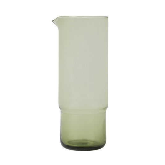 Piccadilly glass carafe green