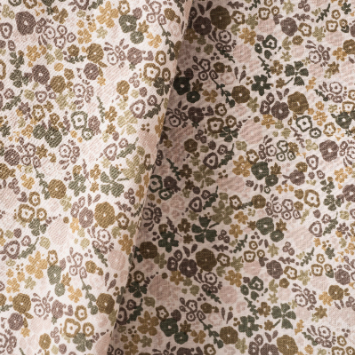 Pair of linen pillowcases wildflower