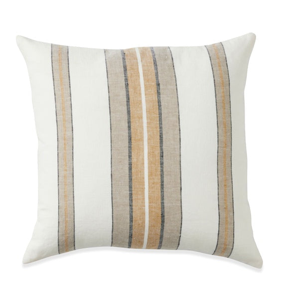 Franco linen cushion cover amber 50cm