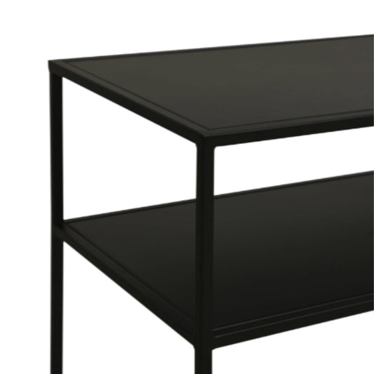 Studio metal console black