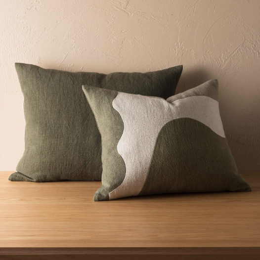 Amano linen cushion cover ivy 65 x 50cm