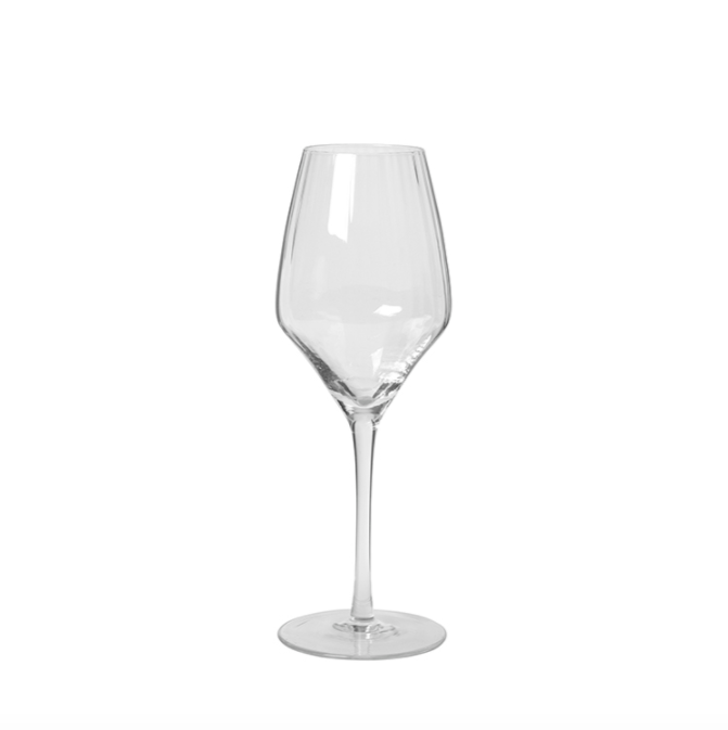 Broste Sandvig white wine glass