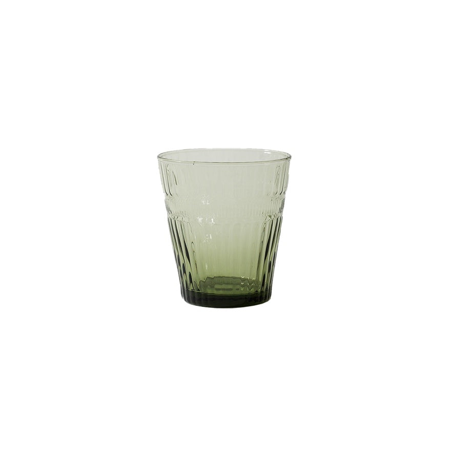 Glass glow tumbler olive – green with envy nz