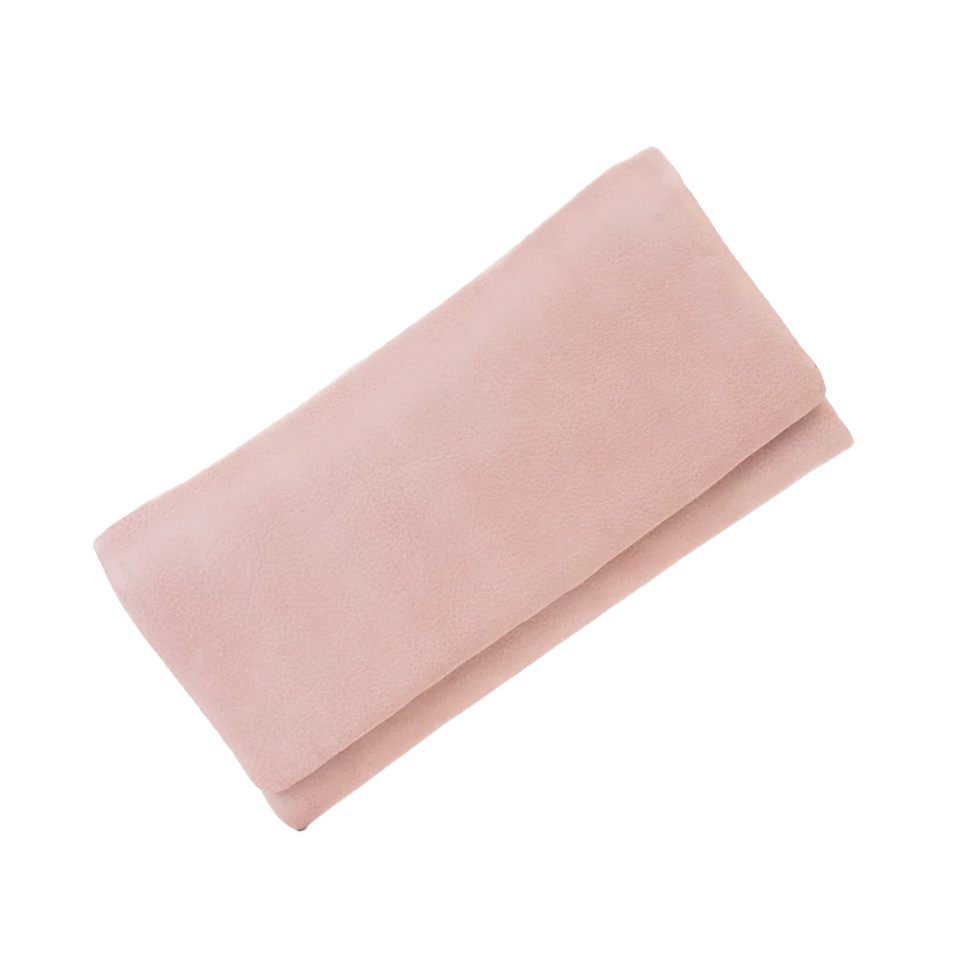 Dusky Robin Keiva leather purse pink