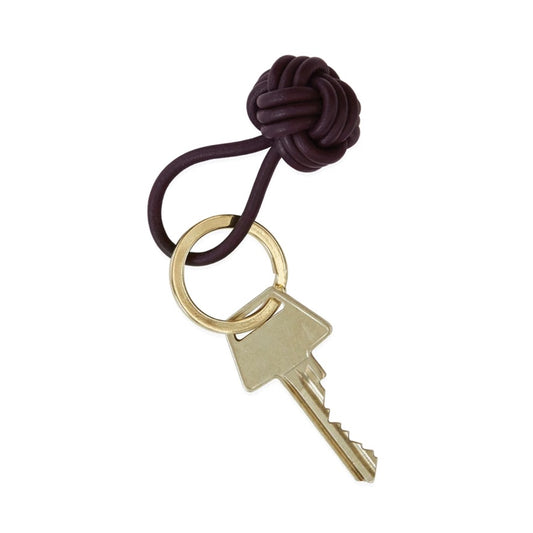 Leather Knot Keyring