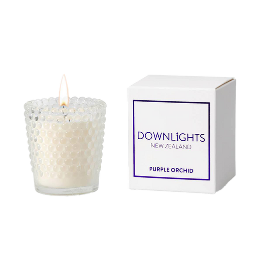 Downlights mini candle purple orchid