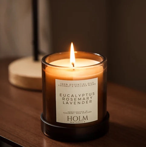 Holm scented candle eucalyptus, rosemary & lavender