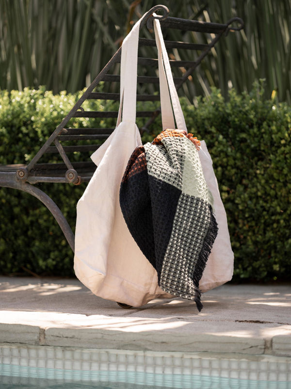 Linen tote bag oat