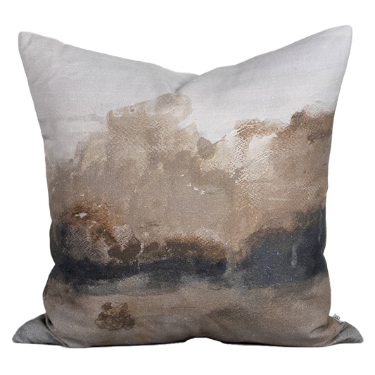 Seraphine linen cotton blend cushion cover 50cm