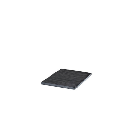 Broste slate square plate/coaster 10cm