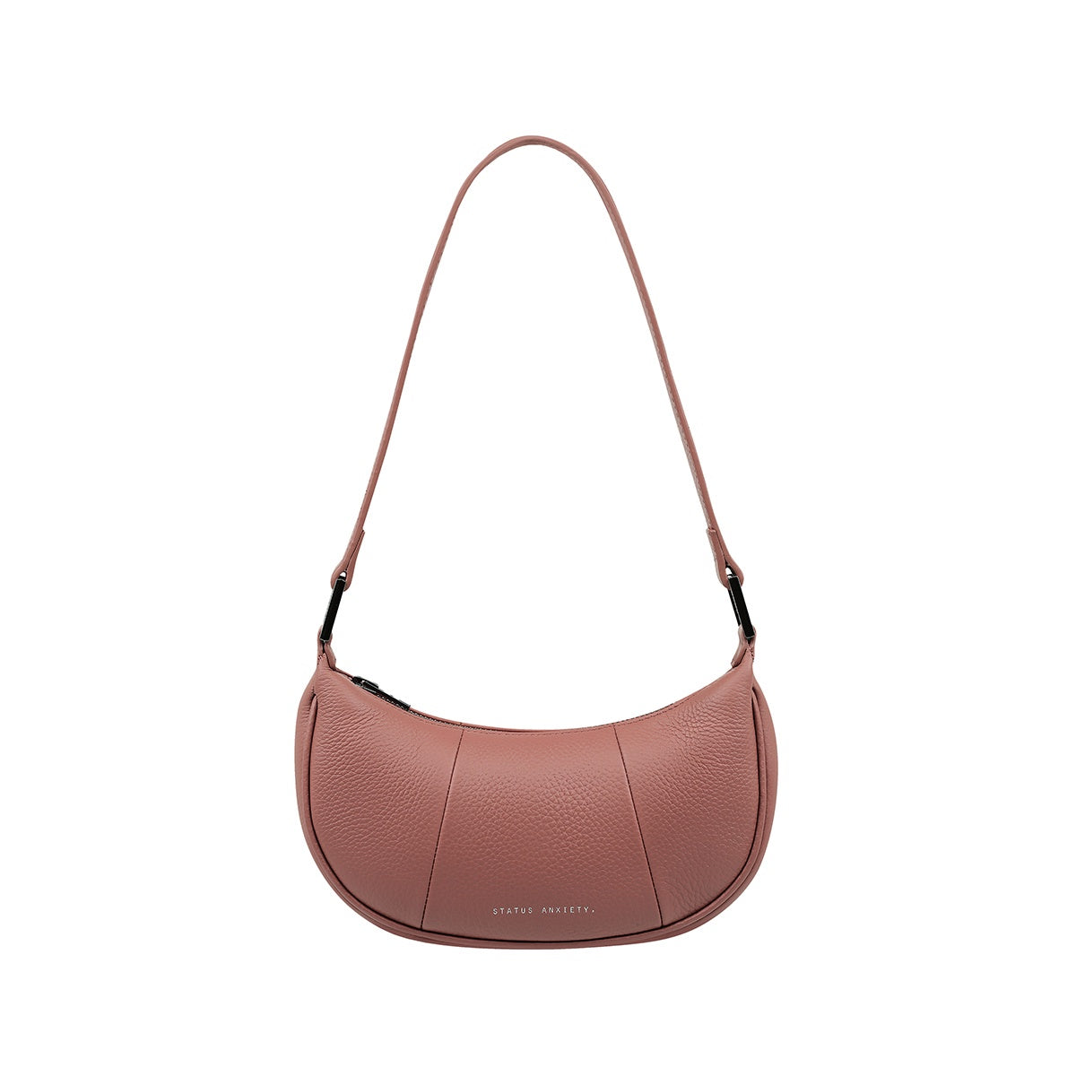 Status Anxiety solus leather bag dusty rose