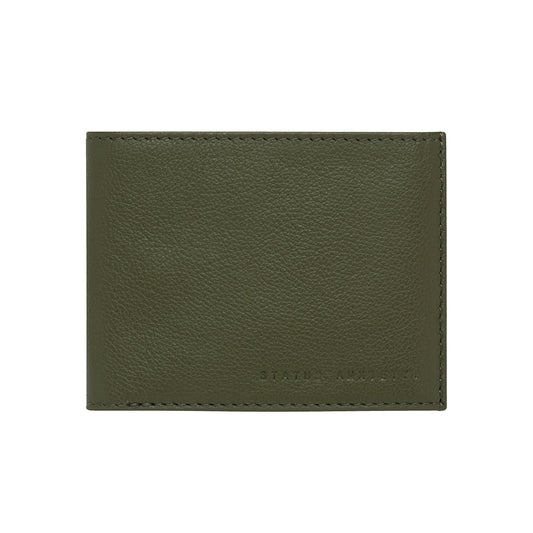 Noah leather wallet khaki