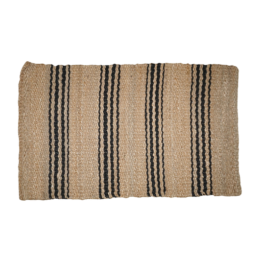 Sienna stripe jute door mat 60 x 90cm