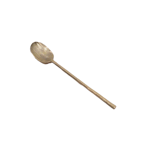 Tapas spoon 14cm brass
